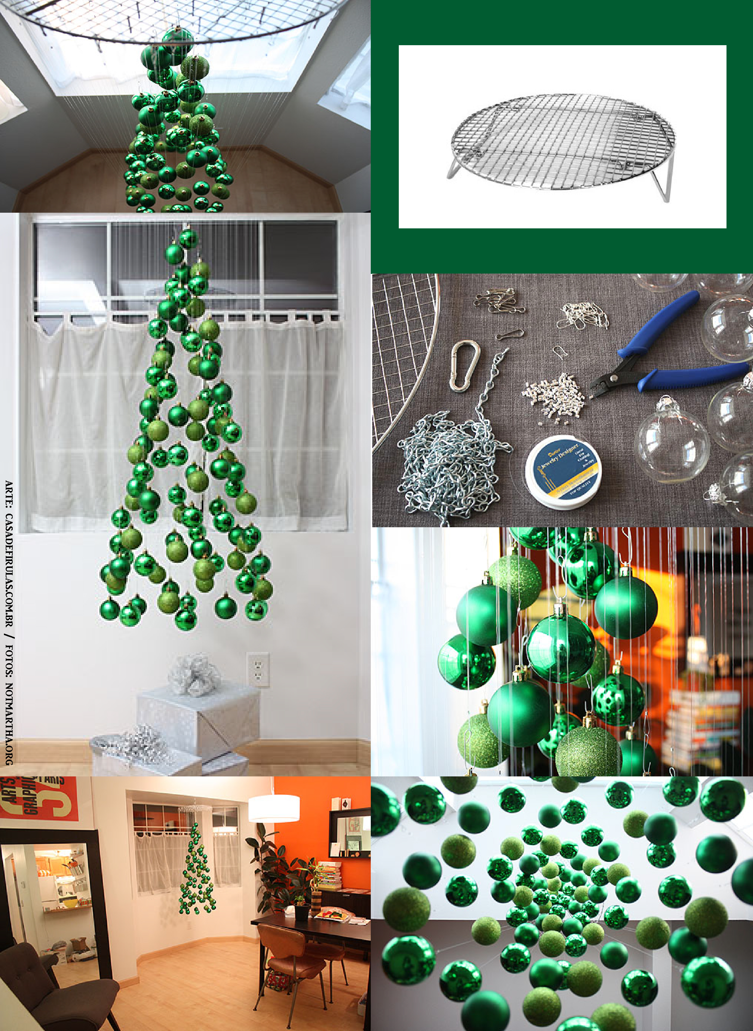 Árvore de Natal Flutuante - Blog de decoração faça você mesmo - Casa de  Firulas